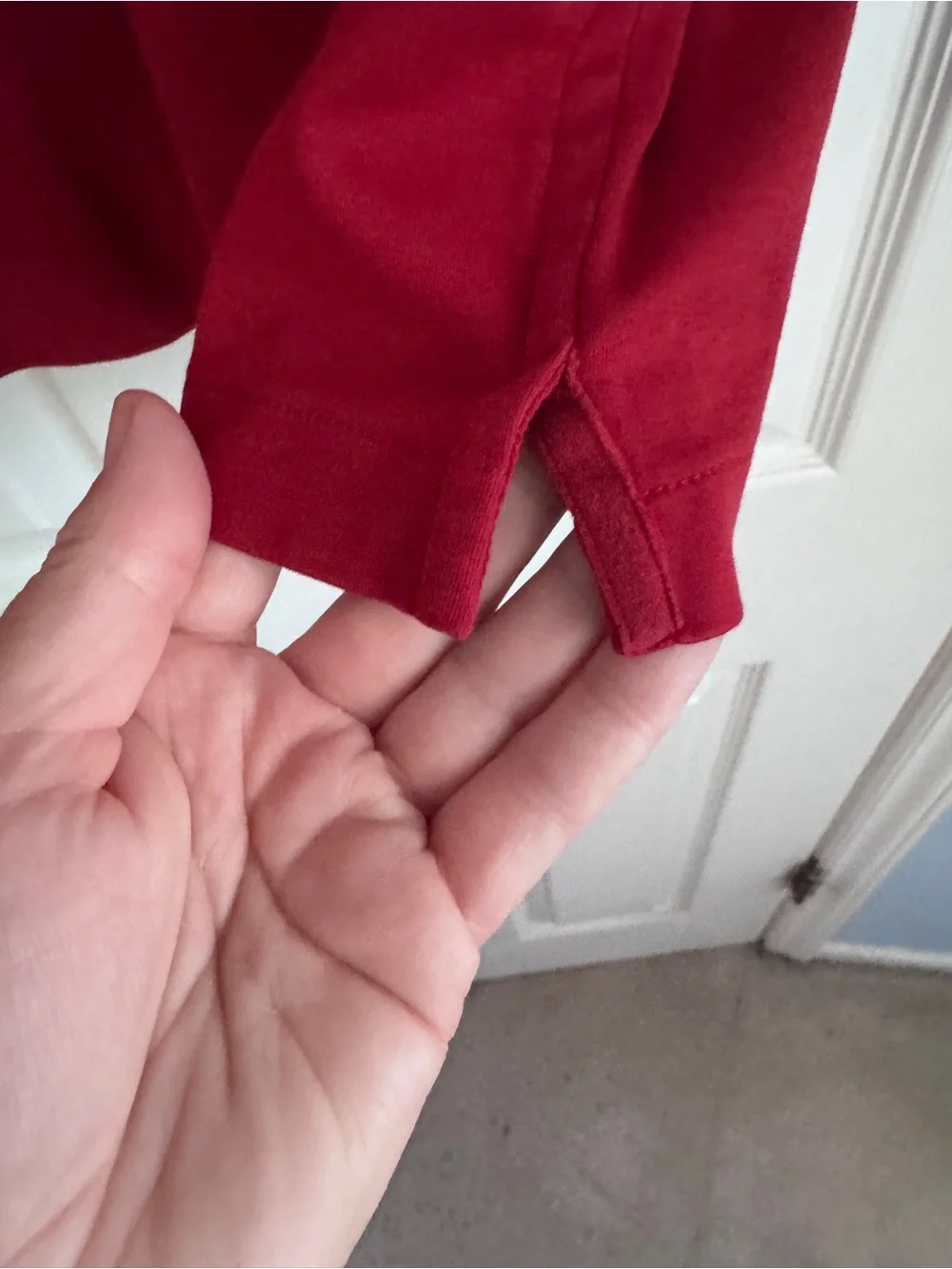 Banana Republic Men's Luxury Touch Performance Red Polo Shirt